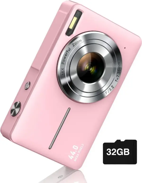 FHD 1080P Digital Point and Shoot Camera