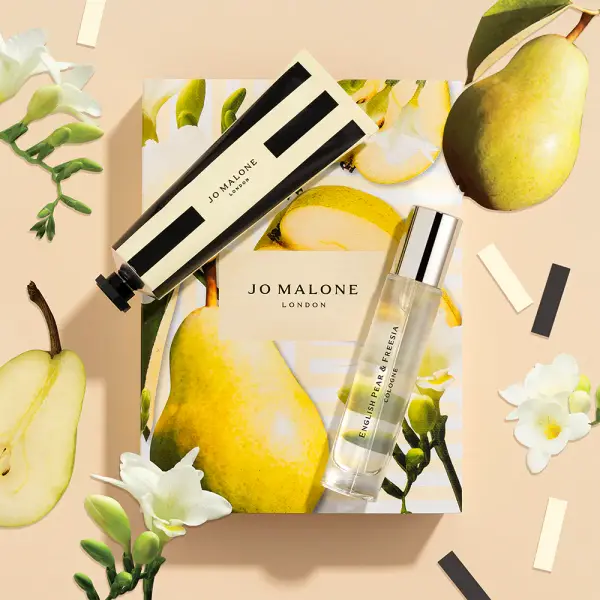 English Pear & Freesia Cologne & Hand Cream Duo Gift Set