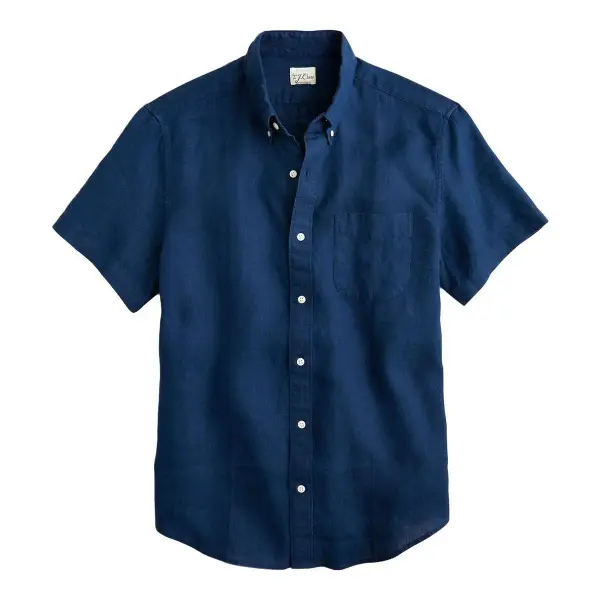Short-Sleeve Baird Mcnutt Irish Linen Shirt