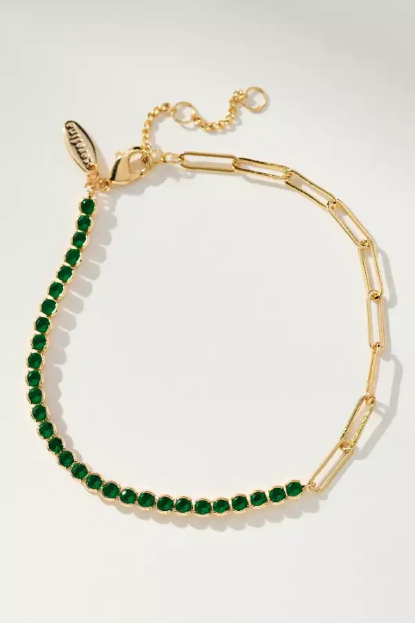 Dainty Colorful Crystal Bracelet