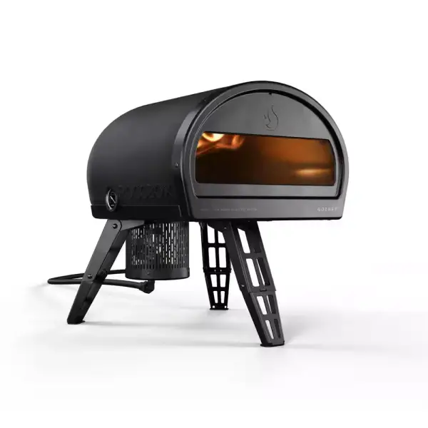 Roccbox Propane Outdoor Pizza Oven 12 in. Black GRPBKUS1615 - The Home Depot