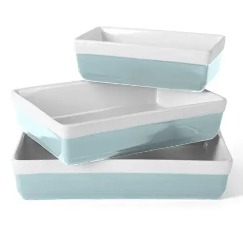 3-Piece Stoneware Baker Set