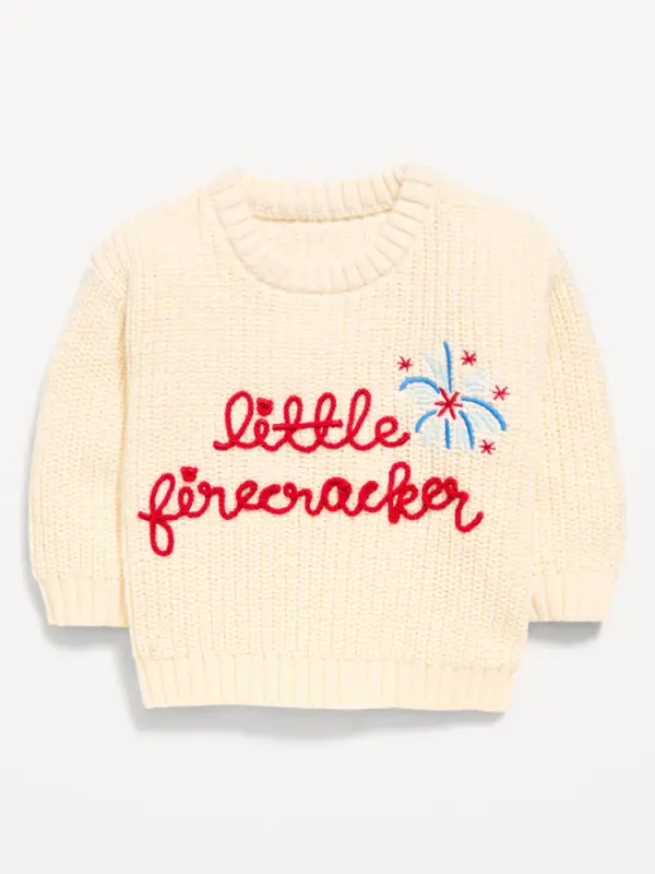 Unisex Loose Sweater for Baby