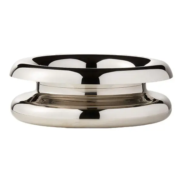 Piero Polished Stainless Steel Serving Bowl Large by Gianfranco Frattini