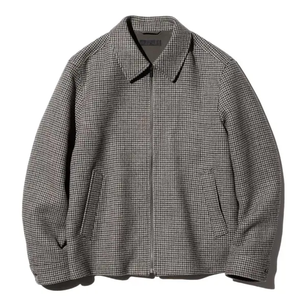 Single Collar Short Blouson
