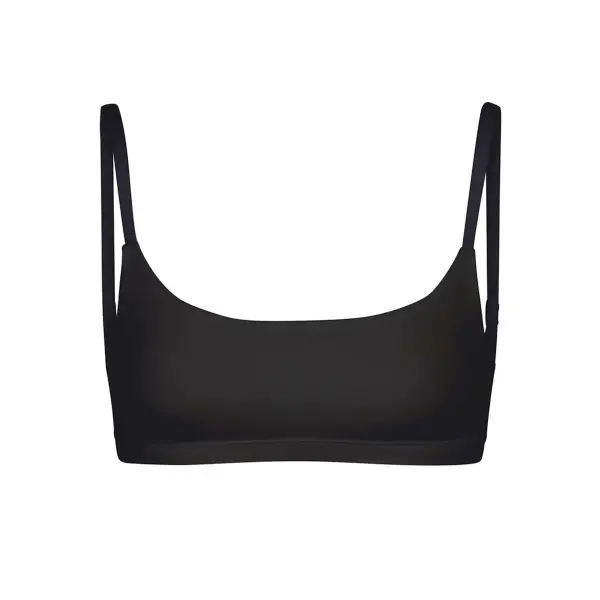 Cotton Jersey Scoop Bralette