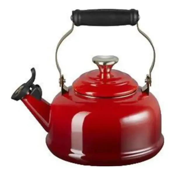 Classic Whistling Kettle with Light Gold Heart Knob