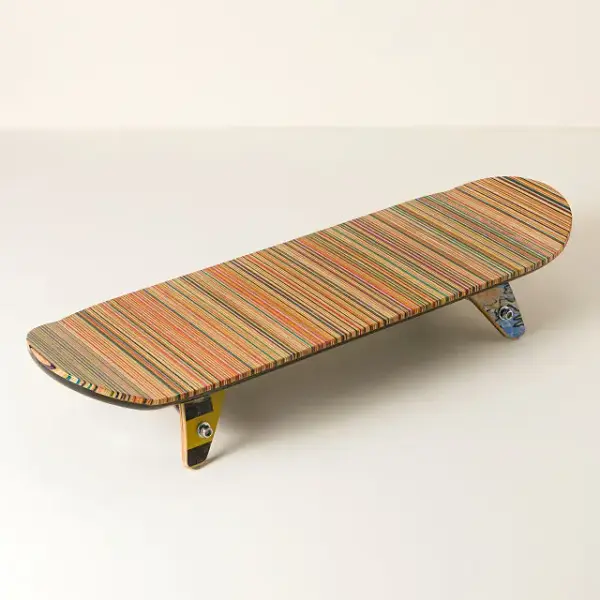 Recycled Skateboard Display Stand