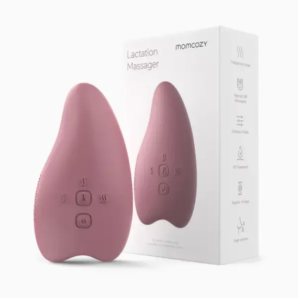 Momcozy A1 Warming Lactation Massager - Pink