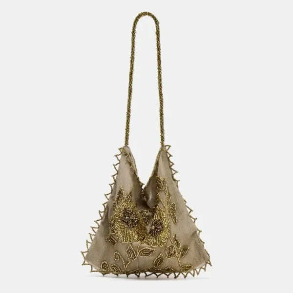 SEQUIN MINI BUCKET BAG