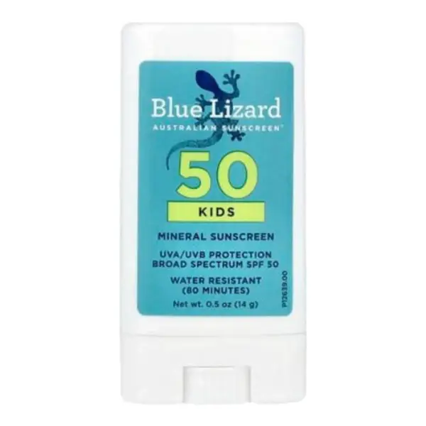 Blue Lizard Australian Sunscreen Kids Mineral Sunscreen Stick