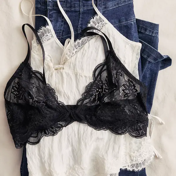 Last Dance Lace Triangle Bralette