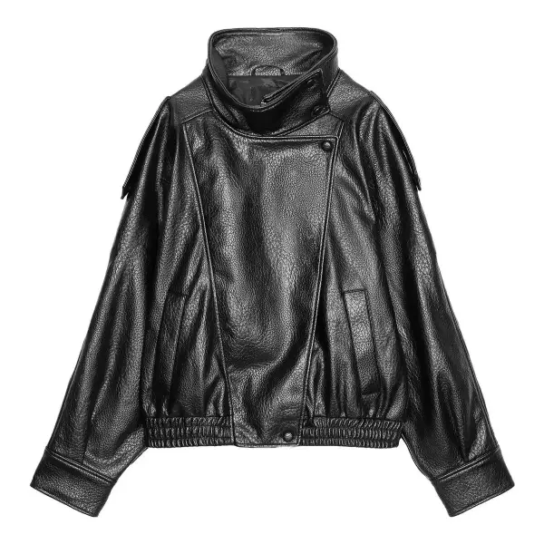 Faux Leather Jacket