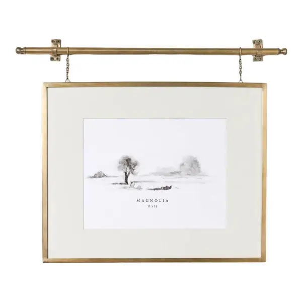 Colleen Brass Rail Picture Frame