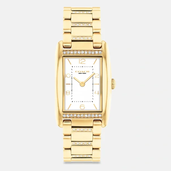 Coach Reese Watch, 24MM X 35MM - Women's - Gold
