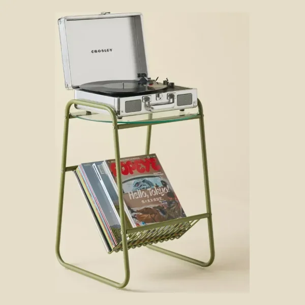 Martin Record Player Display Side Table