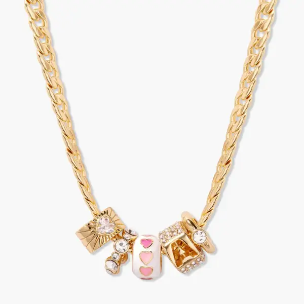 Build Your Own Beaded Charm Necklace