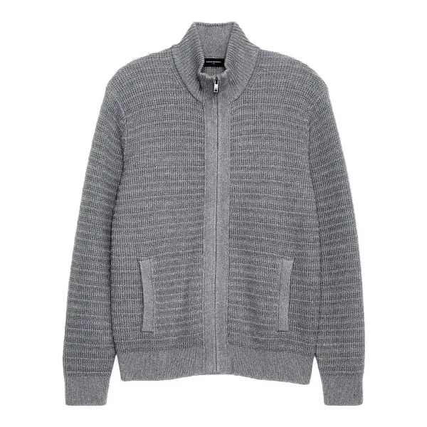 Textured Sweater Jacket