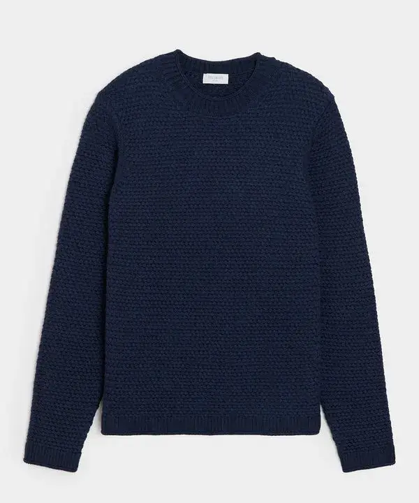 Italian Merino Fisherman Sweater