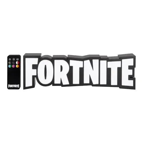 Fortnite RGB Color Changing Gaming Lamp with Remote Controller, Officially Licensed Gaming Light, Wall or Desk Display, USB Powered, Home Decor for Gamers | Paladone