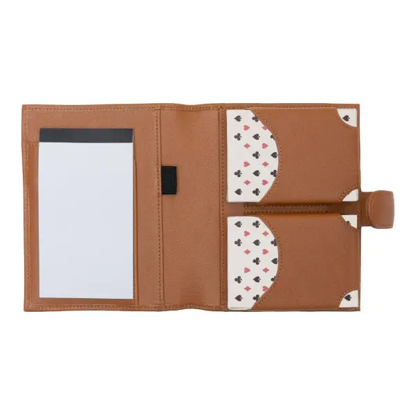 Playing Card Case with Notepad