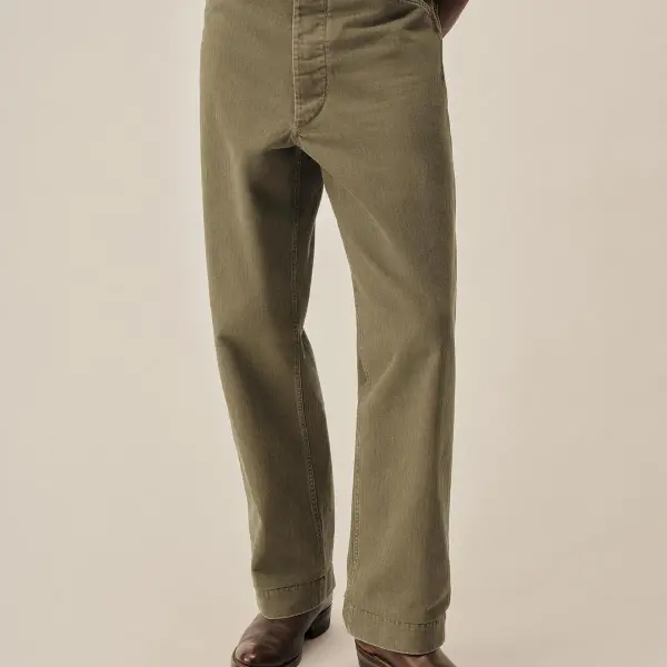 Grassland Herringbone Twill Full Saddle Field Pant