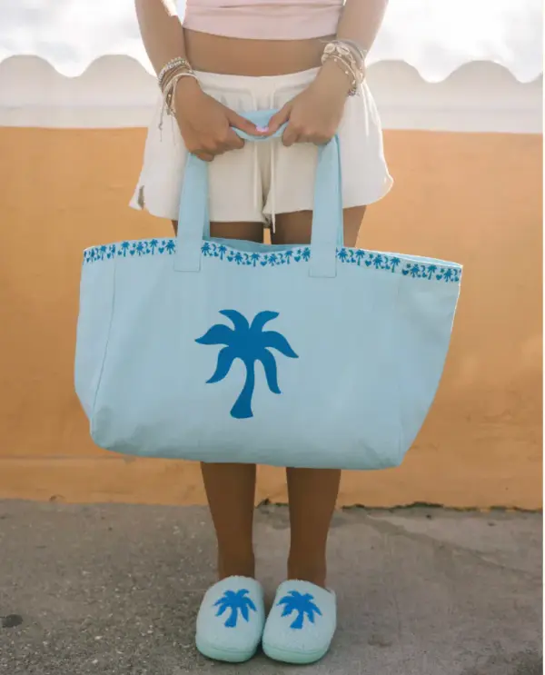 Couture Carryall in Seabreeze (Reversible)