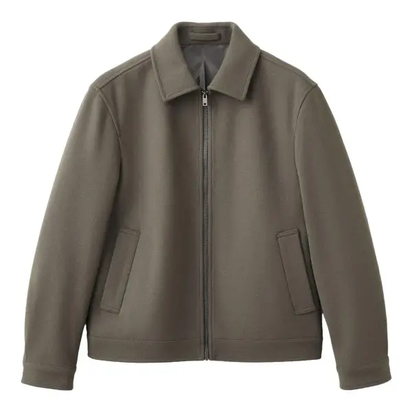 Jacket With Zip Pockets