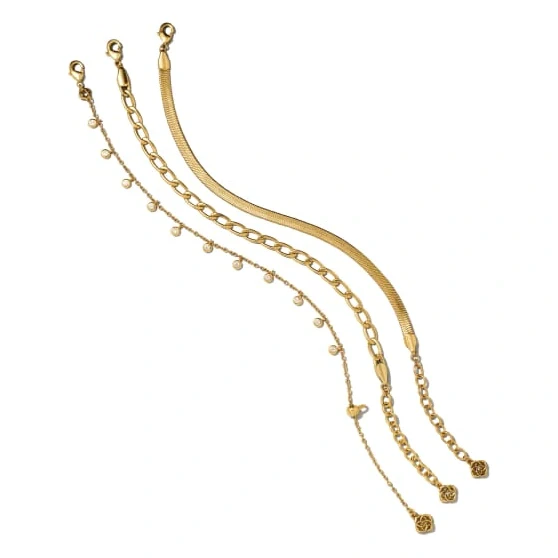 Juliette Gold Band Ring in White CZ