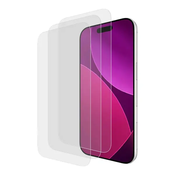 Easy Apply Glass Screen Protector 3 Pack