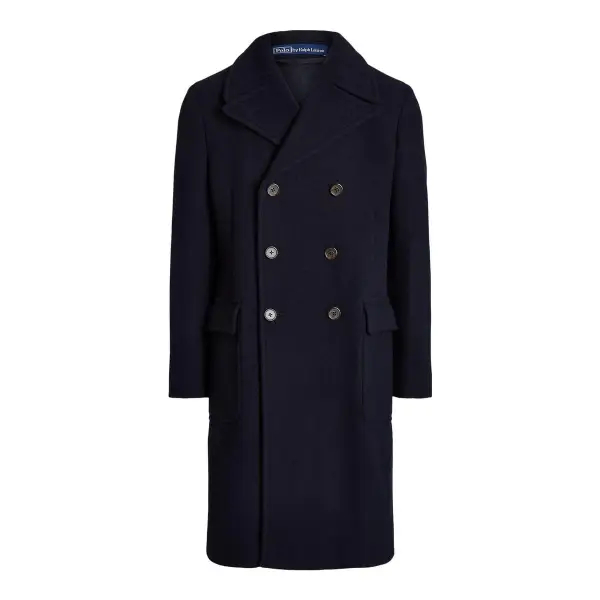 Soft Tailored Wool-Blend Topcoat