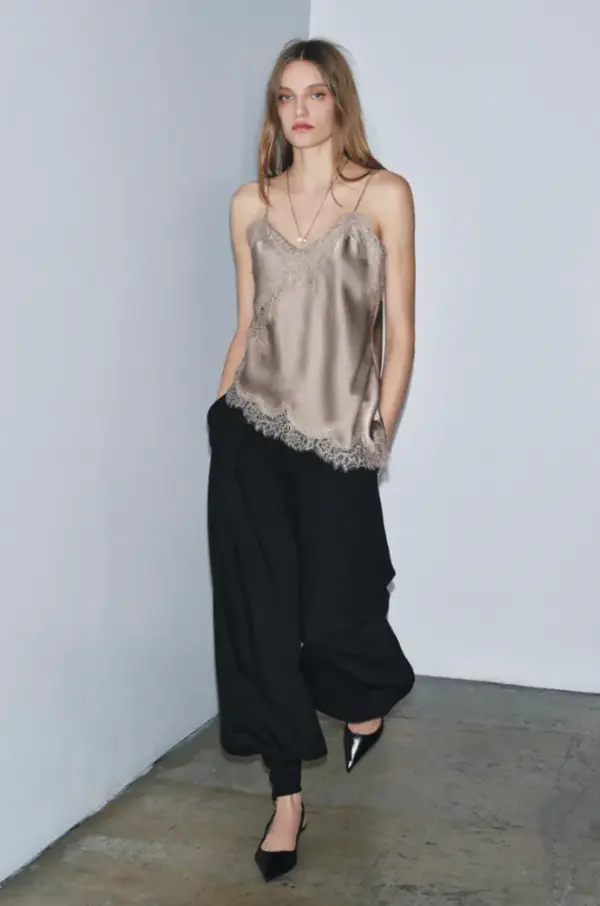 ZW COLLECTION LACE CAMISOLE TOP