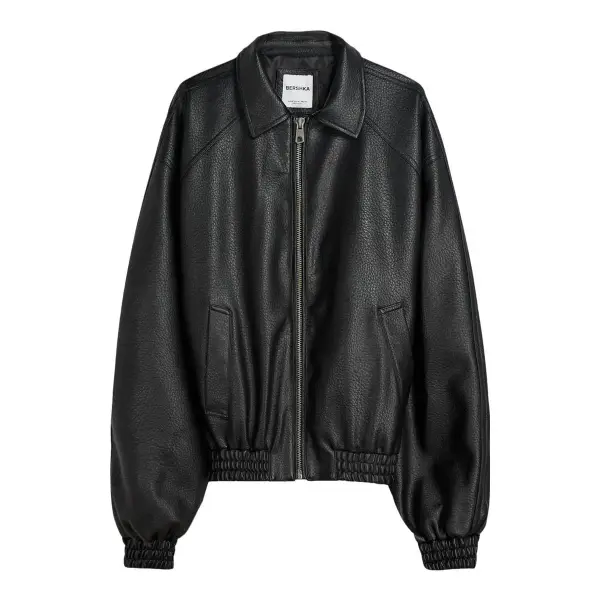 Leather Effect Jacket