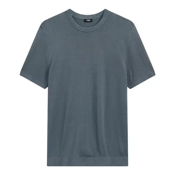 Luxtouch Jersey Crew Neck Sweater T-Shirt