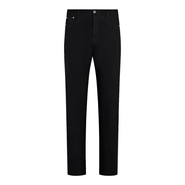 Straight Wide Leg Cotton Jeans