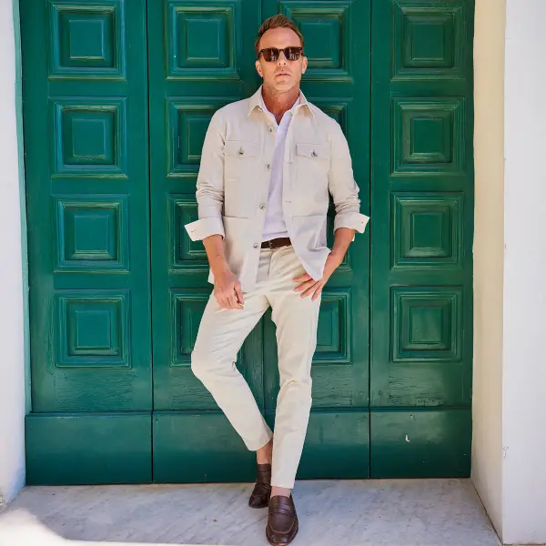 Monterey Cotton & Linen Overshirt