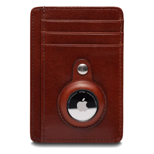 Bosca Old Leather - Airtag Seven-Pocket ID Card Case
