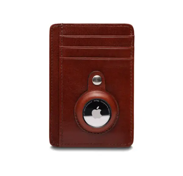 Bosca Old Leather - Airtag Seven-Pocket ID Card Case