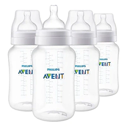 Philips Avent Anti-colic Baby Bottle - Clear, 11 Oz, 4