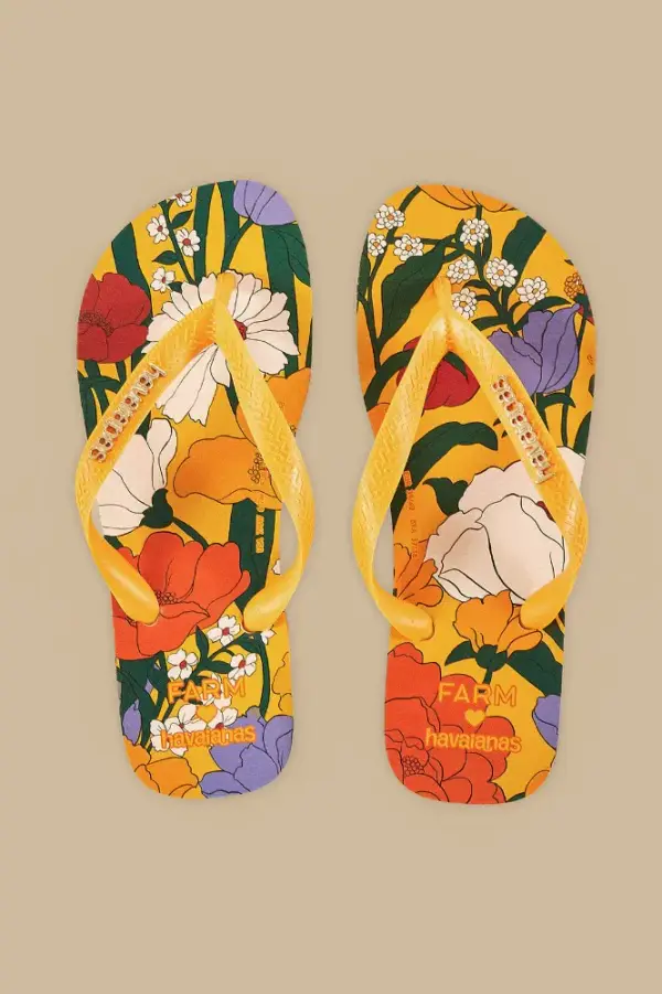 Bucolic Floral Havaianas Sandals