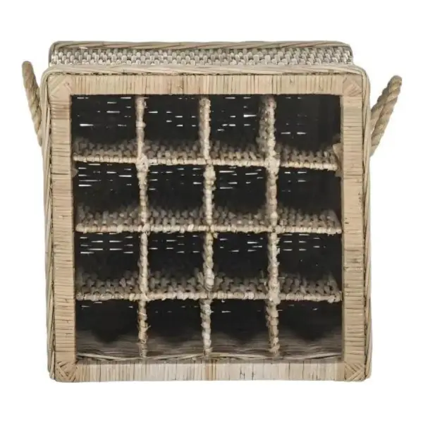 Aziza Rattan Wine Rack