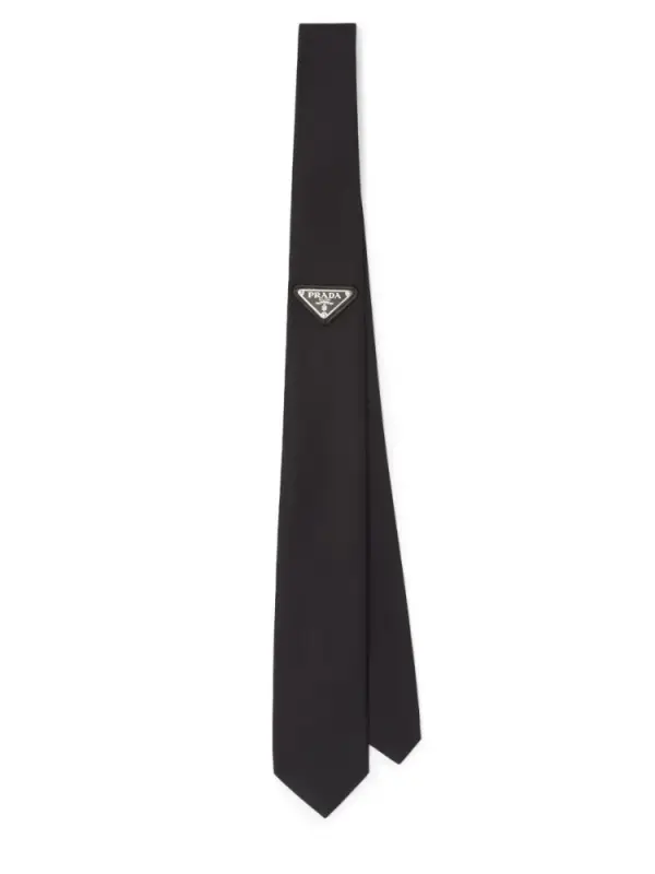 Prada Re-Nylon Gabardine Tie | Saks Fifth Avenue