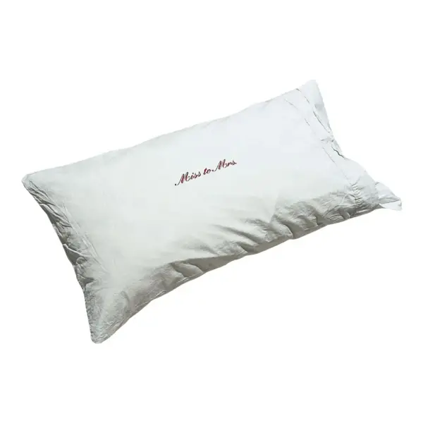 Miss To Mrs Pillowcase