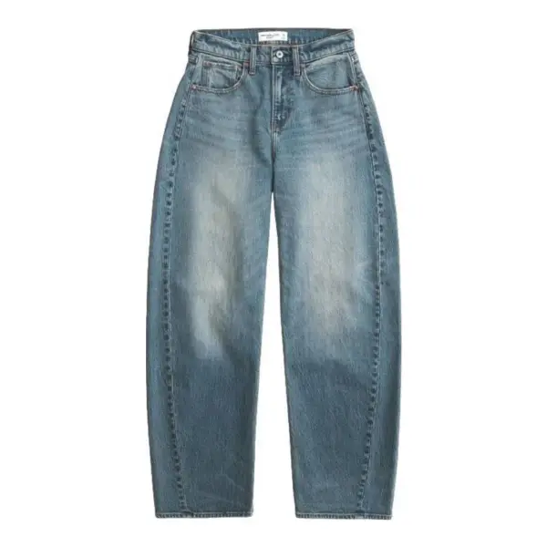 High Rise Barrel Jean