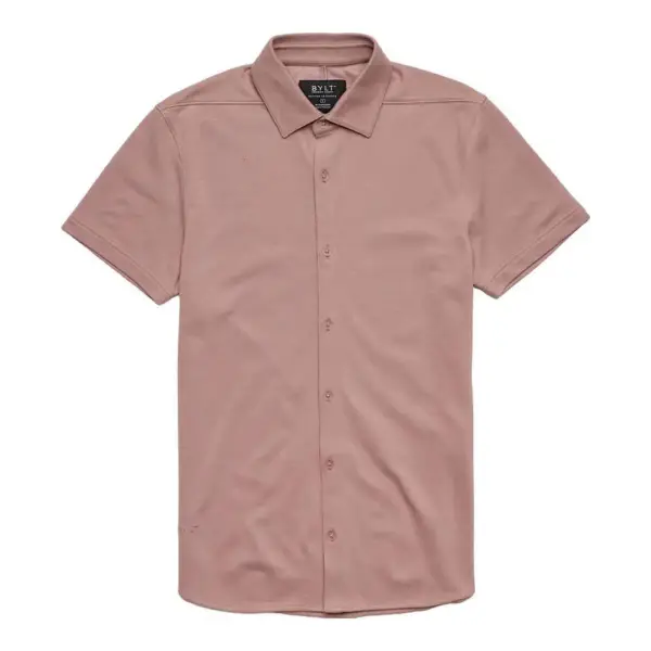 Bayside Oxford Short Sleeve Button Down