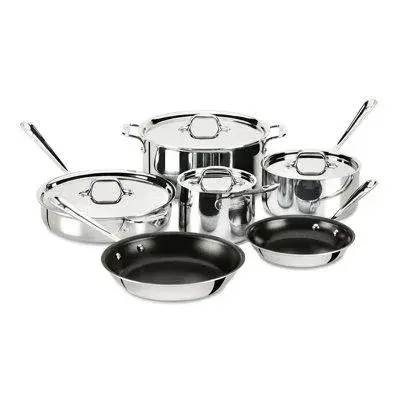 D3 10-Piece Stainless Steel Cookware Set