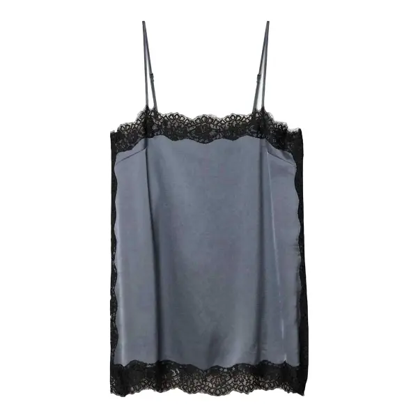 Serif Satin Camisole Top
