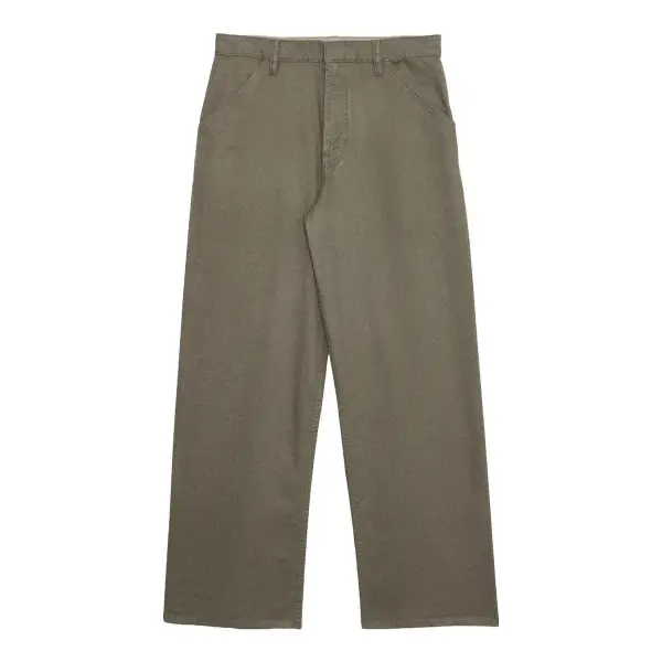 Loose Italian Linen-Cotton Pant