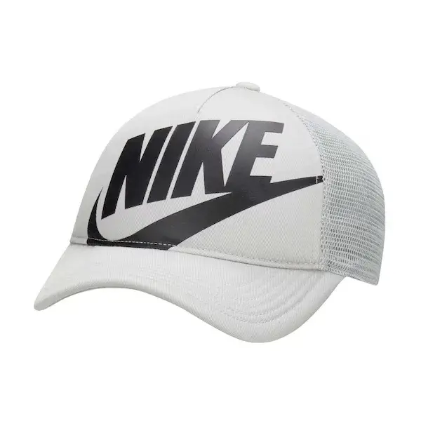 Nike Youth Rise Adjustable Trucker Hat - White