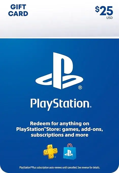 PlayStation Store Gift Card [Physical Card] - $25